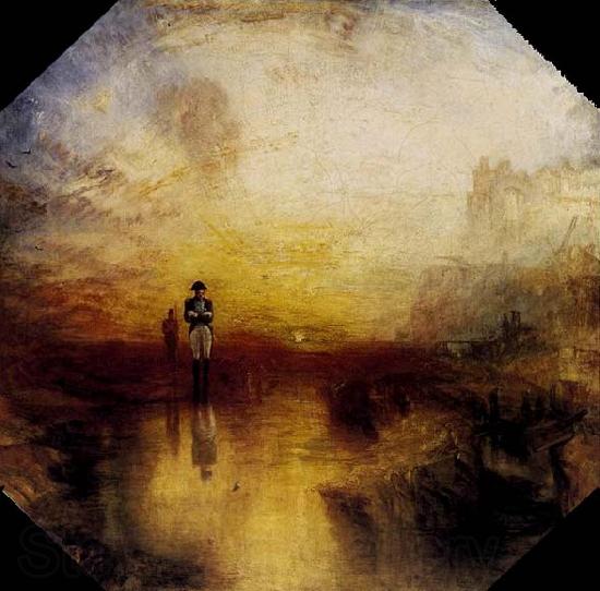 Joseph Mallord William Turner War, the Exile and the Rock Limpet Spain oil painting art